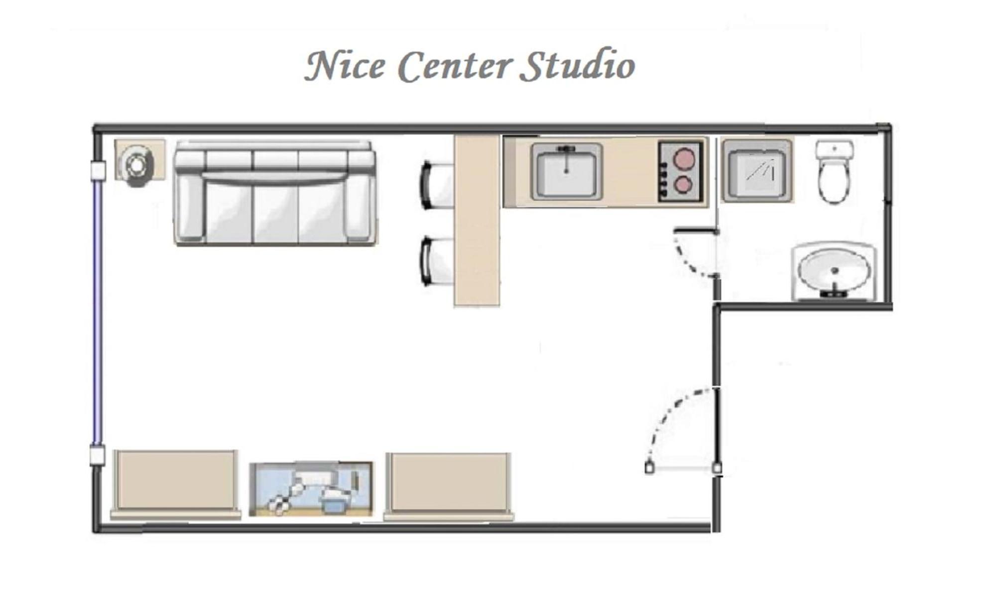 Nice Centre Flat - Modern, Quiet And Brand New Номер фото