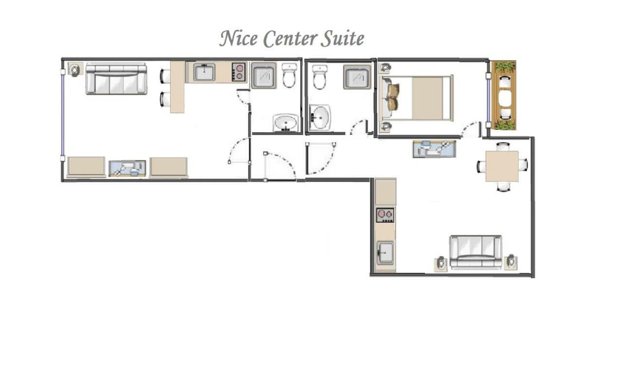 Nice Centre Flat - Modern, Quiet And Brand New Экстерьер фото